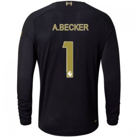 Fußballtrikots Liverpool Torwart A.BECKER 1 2019-2020 Langarm Heimtrikotsatz kaufen